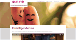 Desktop Screenshot of freiwilligendienste-bremen.de